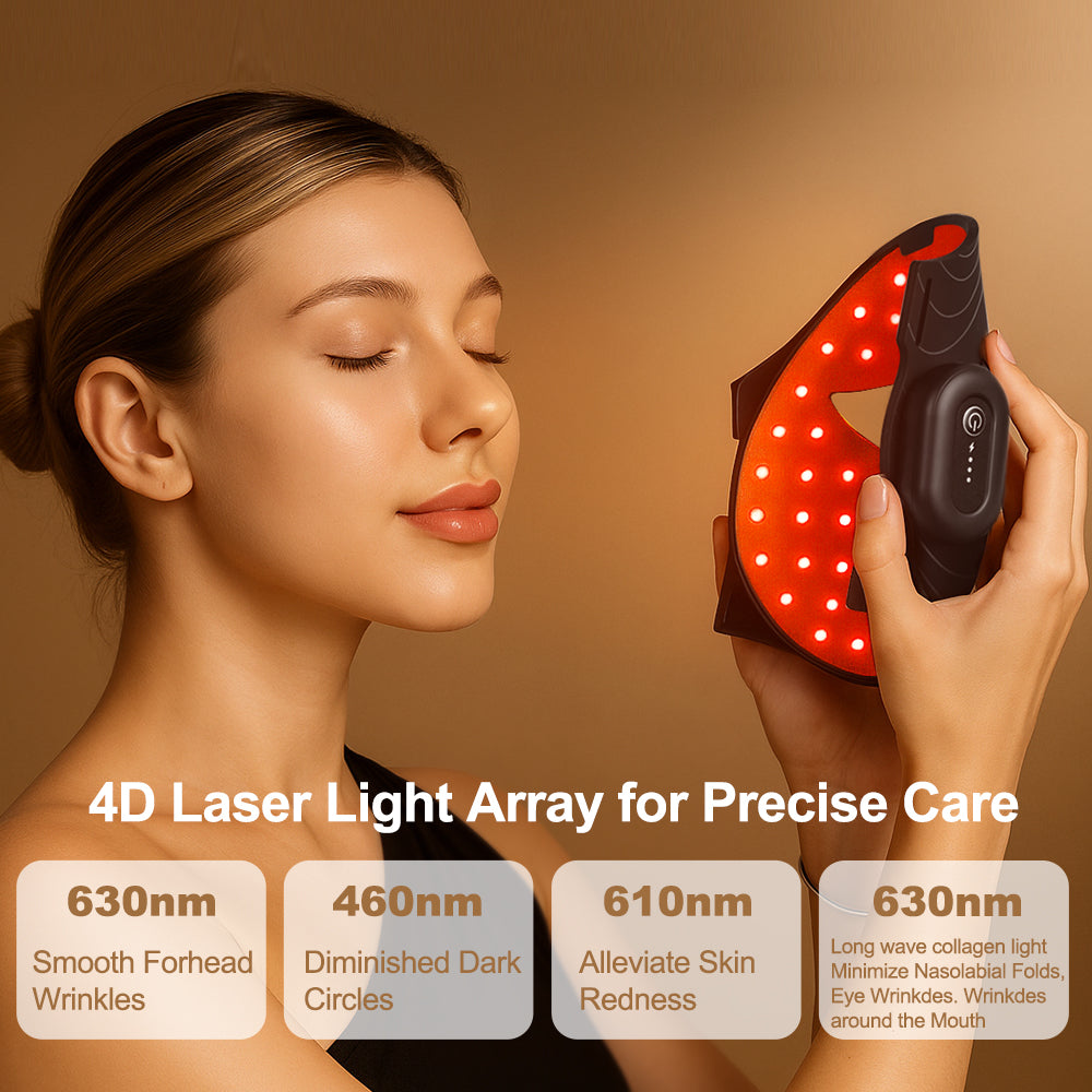 WellEver Wireless Red Light LED Therapy Mask For Face